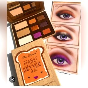 Too faced peanut butter and jelly, creamy eyeshadow palette